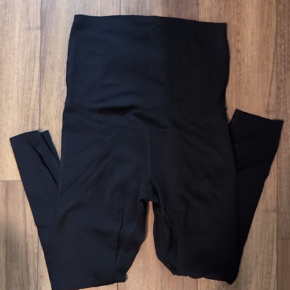Crz Yoga Black Maternity Leggings